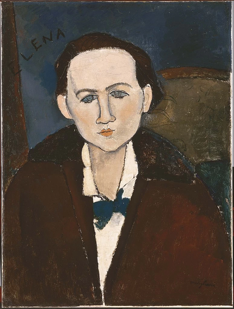 Amedeo Modigliani - 140, Ritratto di Elena Povolozky, The Phillips Collection, Washington